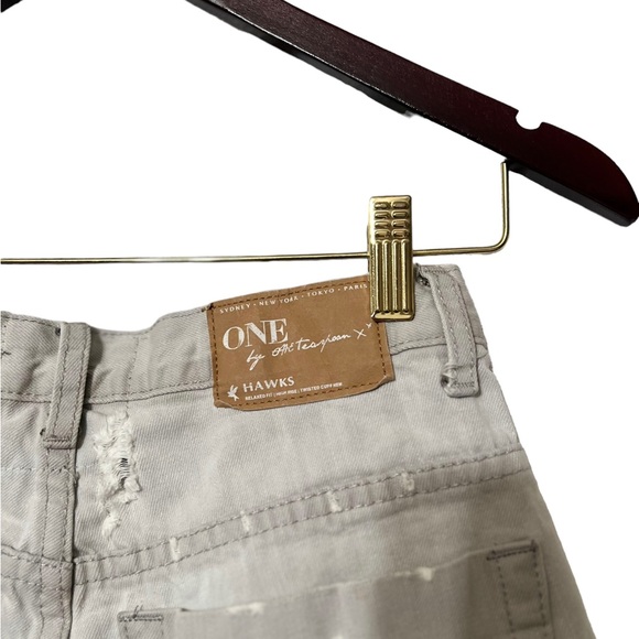 ✨ One Teaspoon Hawks High Waisted Denim Jean Shorts - Picture 5 of 5